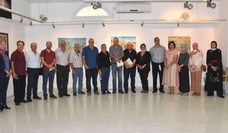 جمعية ابداع تفتتح معرض " من القدس الى الجليل " 